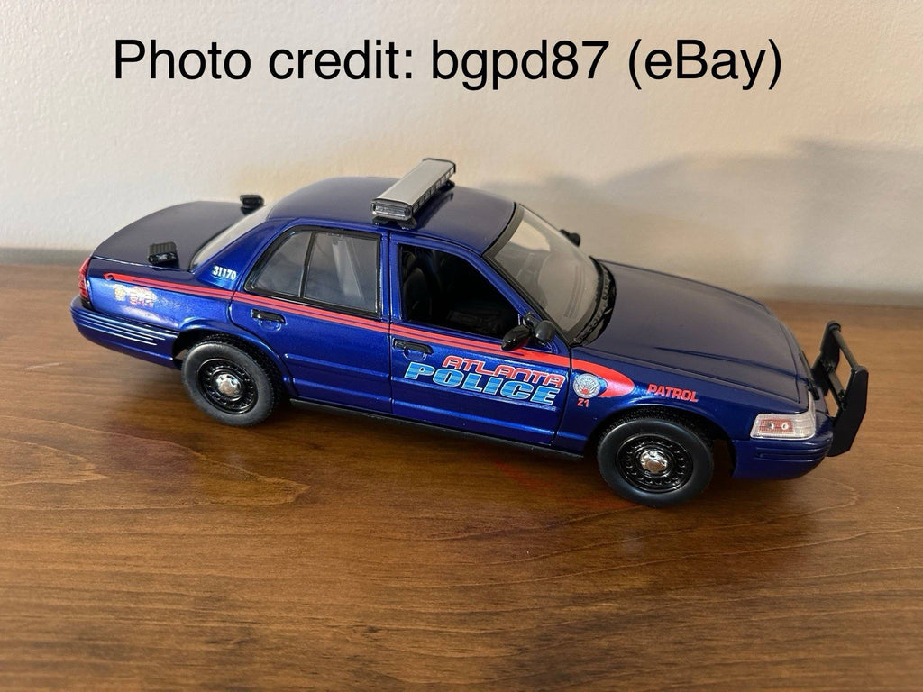 4 Pack 1/18 ALPR License Plate Reader Scanner Police Car SUV Lightbar Sheriff13