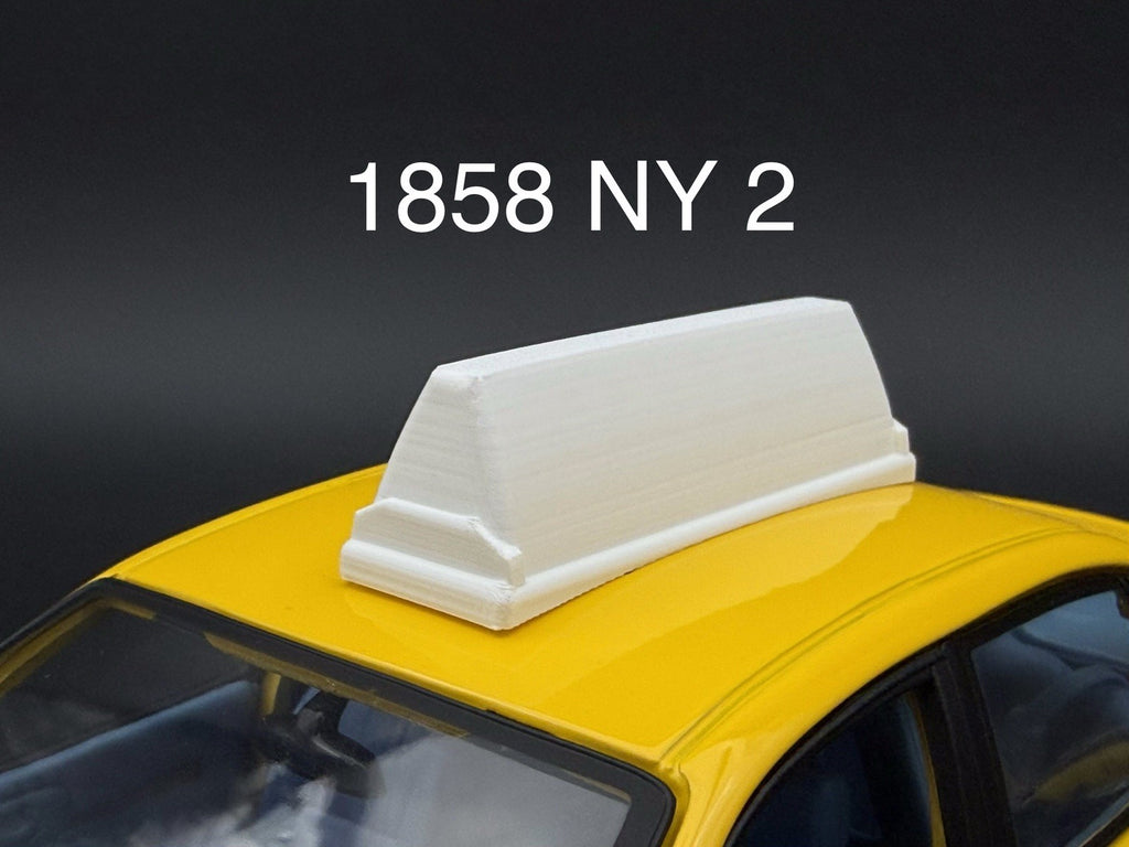 1/18 Scale Model Taxi Sign New York 1858NY20