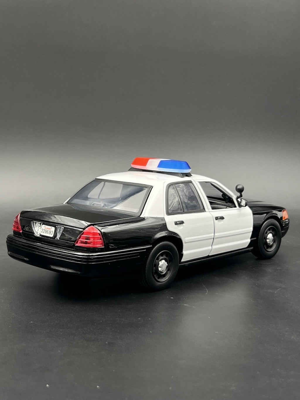 1/18 Blue Red Federal Signal Vista Lightbar Police Sheriff SUV Car Ford Chevy7