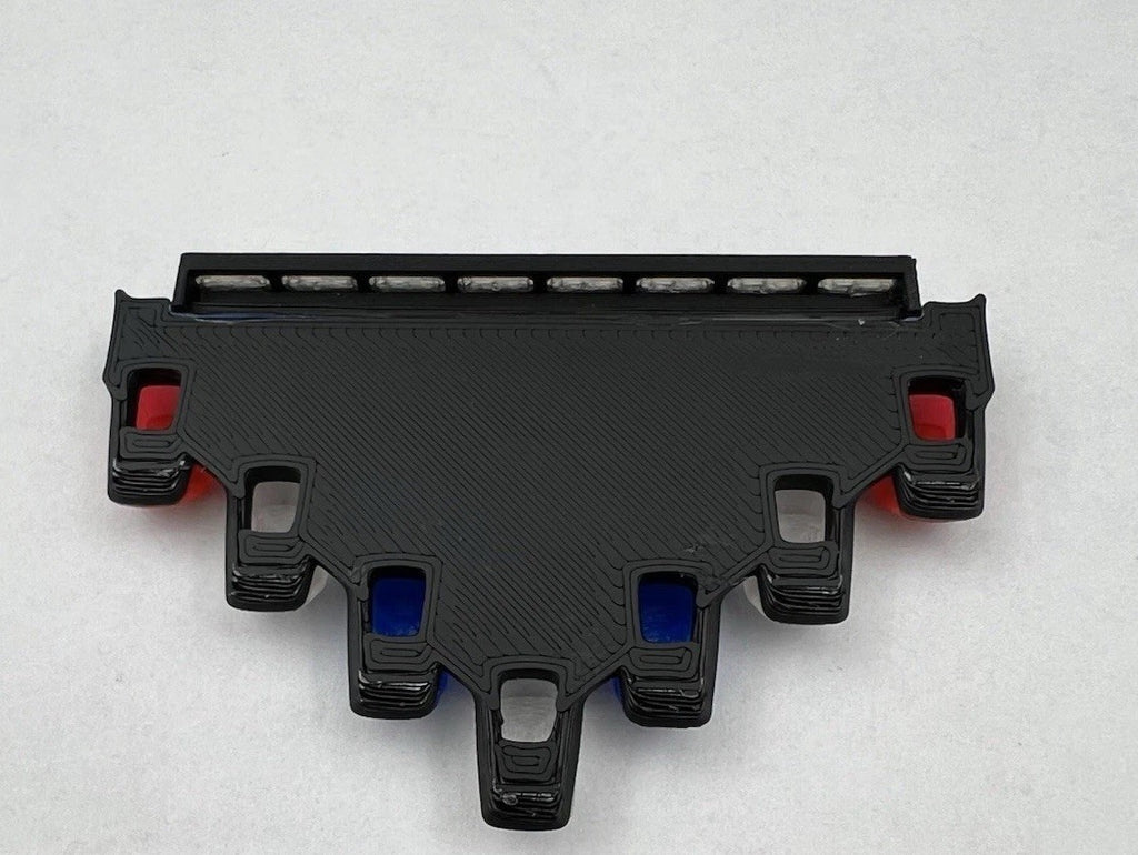 1/24 25 Scale Model LED Ready Blue Red Federal Vector Lightbar Police 2432 BR42