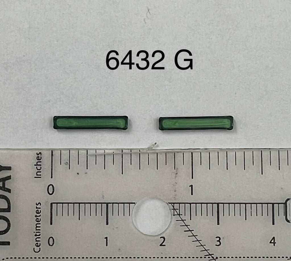 2 Pack 1/64 Green Interior Traffic Arrow Board Deck Lightbar Police Fire EMS0