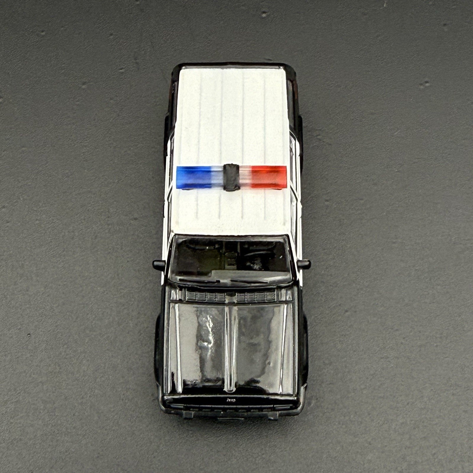 2-Pack 1/64 Scale Model Jetsonic Blue Clear Red Lightbar Police 6424BCR3