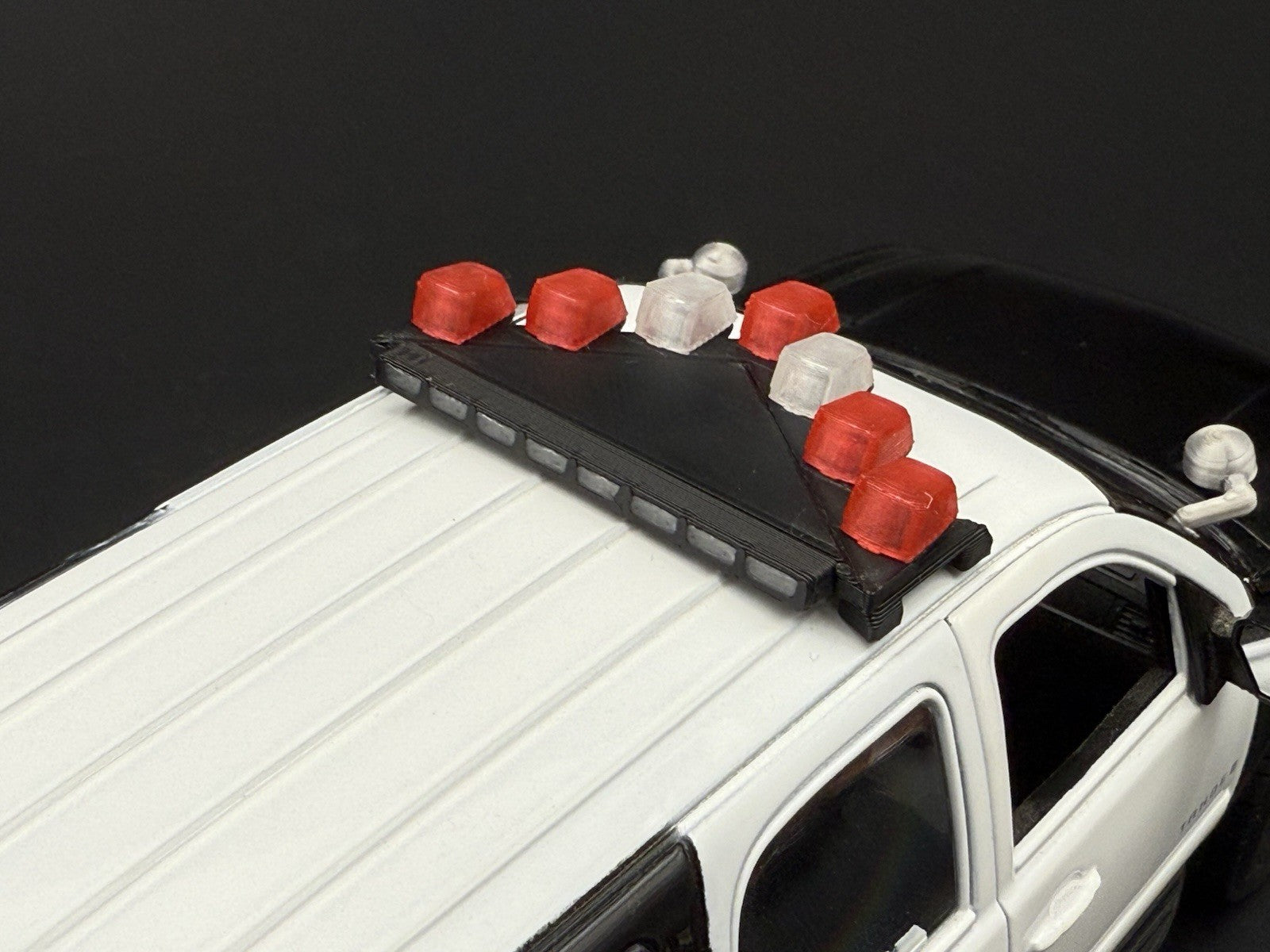 1/24 25 Scale Model LED Ready NYPD Federal Vector Lightbar Police Pre-2008 243210
