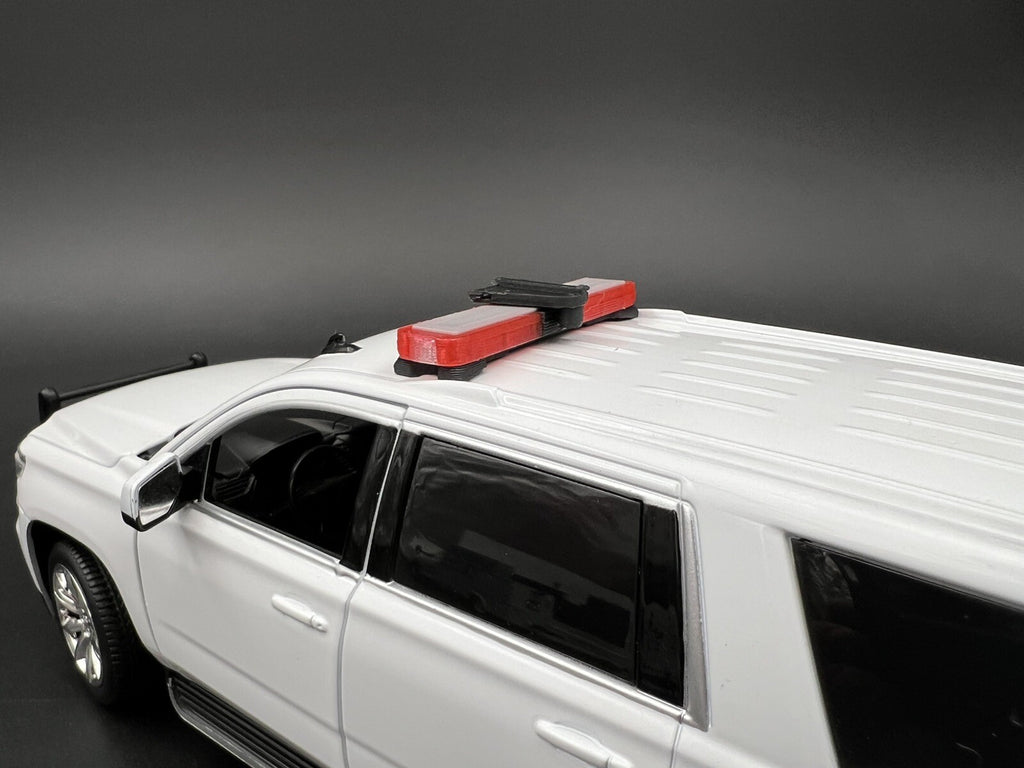 1/24 25 27 LED Ready Whelen Edge Lightbar Red W/ Speaker Fire Police Sheriff9