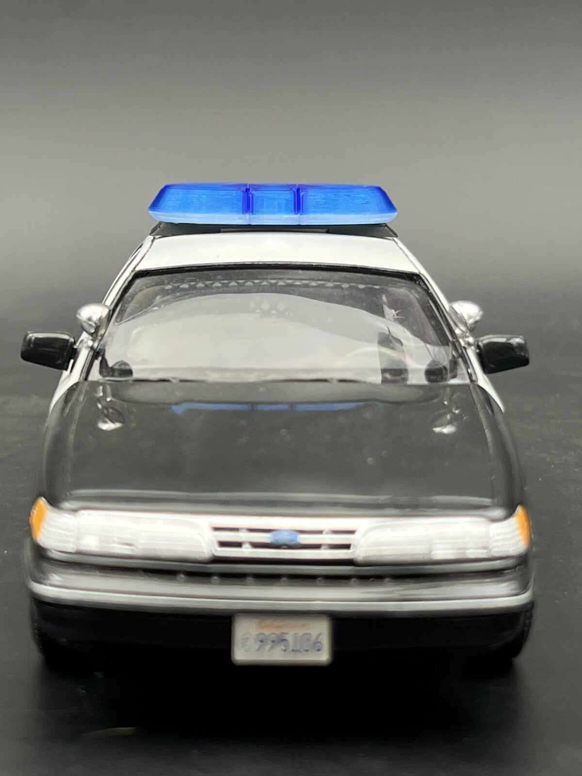 1/24 25 Blue Federal Signal Vista Lightbar Kentucky Mass State Police Sheriff3