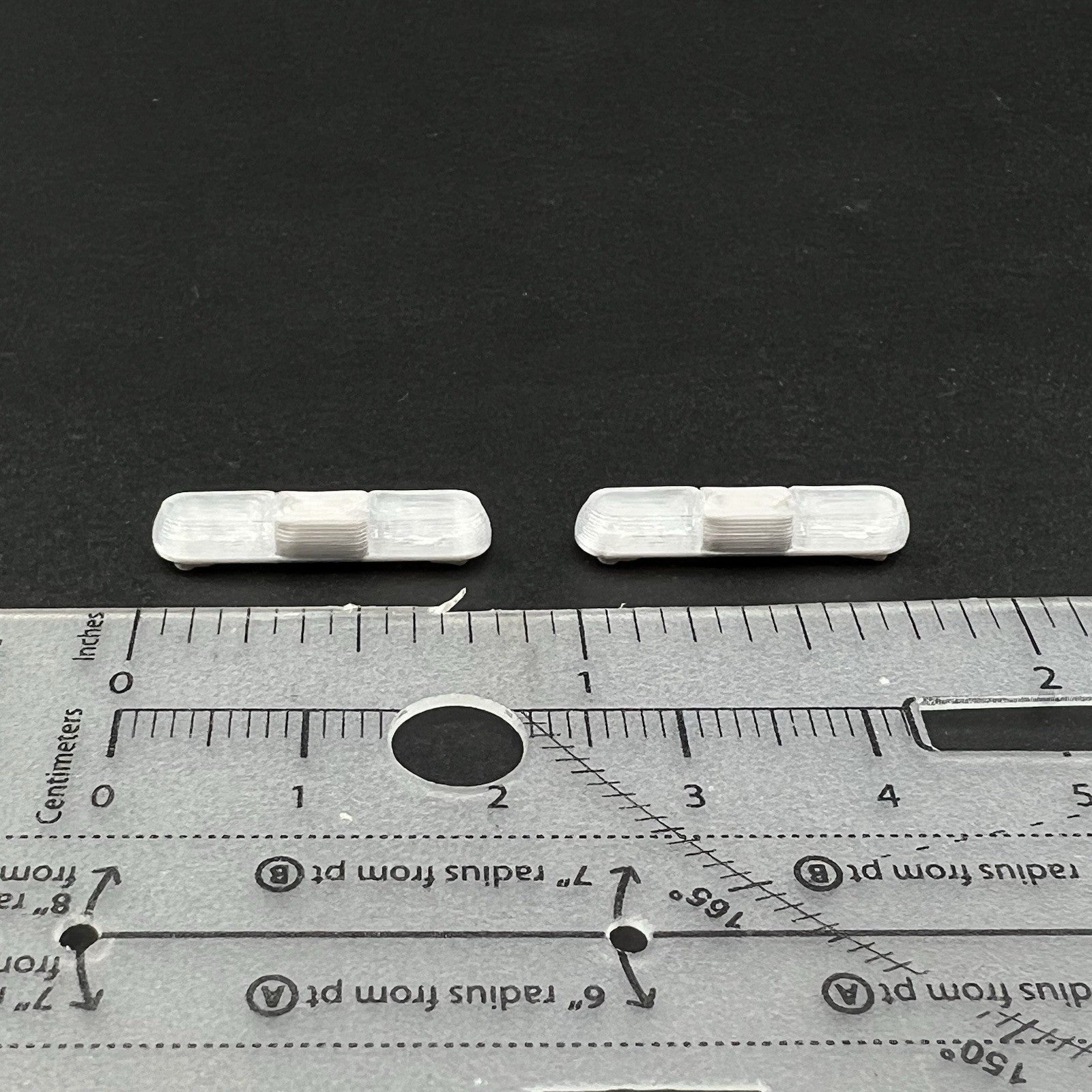 2 Pack 1/64 80H 90H 8000 Lightbar Clear Fire EMS Police Car Truck Ambulance2