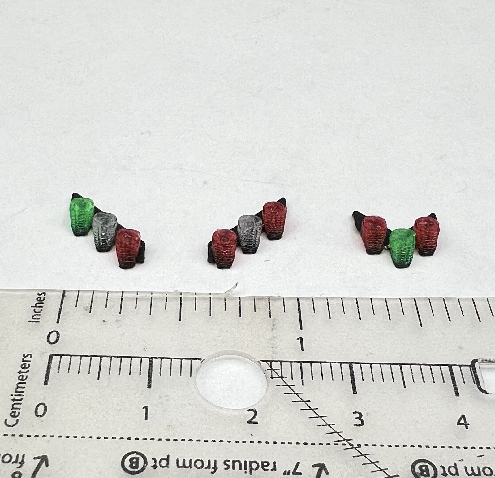 3 Pack 1/64 Chicago Fire CFD Green Red Split Vector Lightbar Truck Engine Code 310