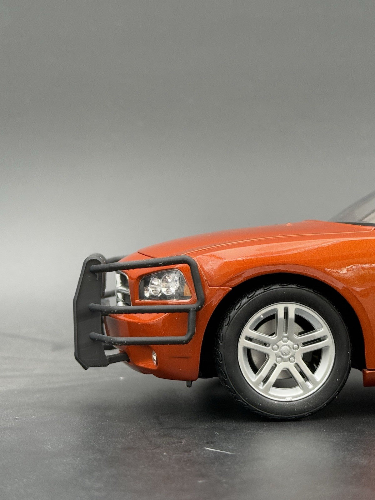 1/18 Go Rhino Wrap Around Push Bumper Pushbar Welly Dodge Charger Police 18514