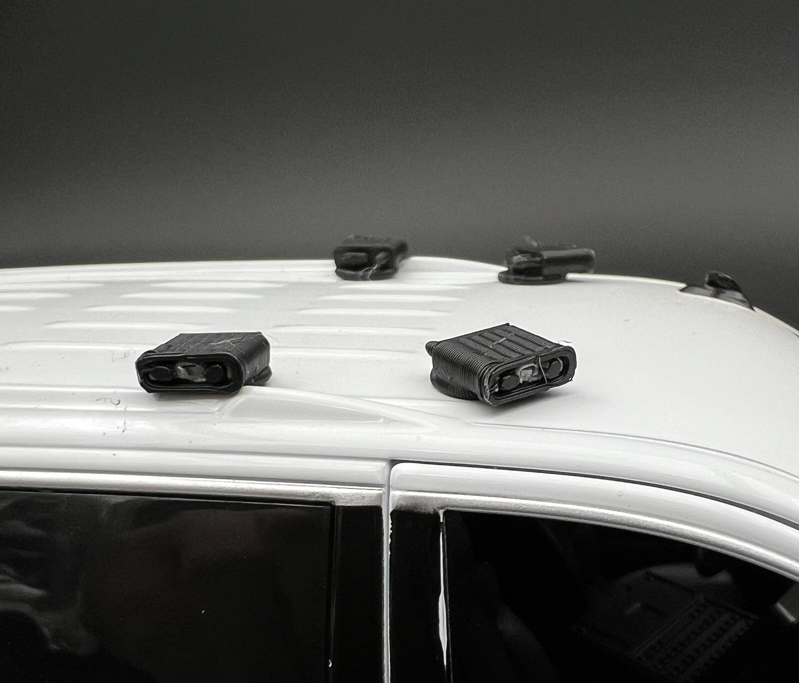 4-Pack 1/24 Scale Model ALPR License Plate Reader Police Car 24183