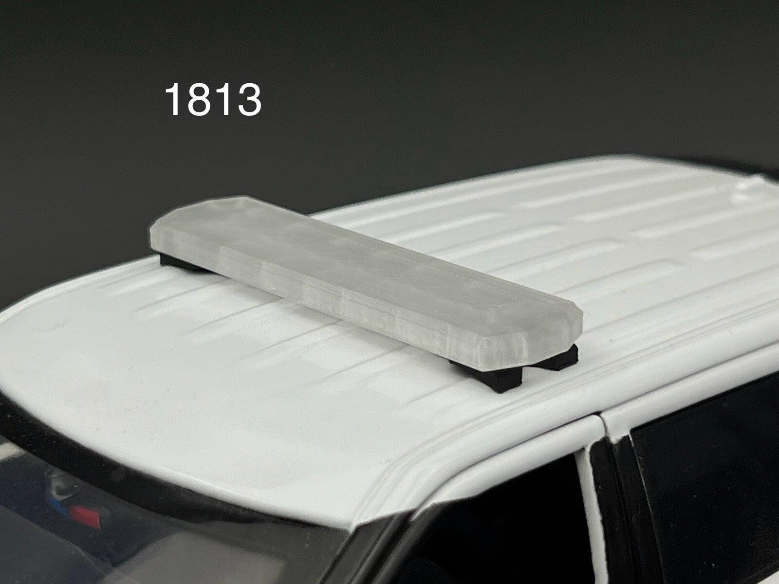 1/18 LED Ready Code 3 2700 Clear Lightbar Sheriff Highway Patrol Police Fire Car0