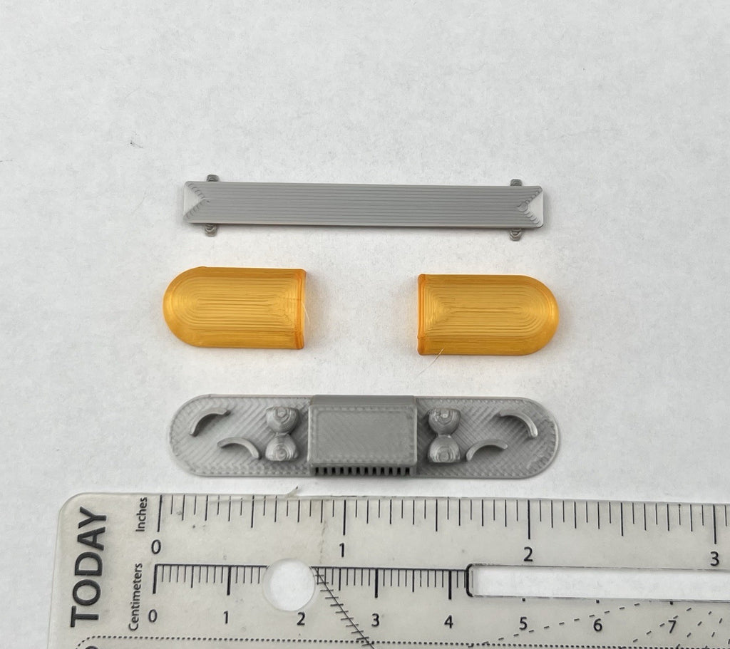1/24 1/25 Amber Yellow Whelen 80H 90H 8000 Lightbar Tow Work Truck Security1