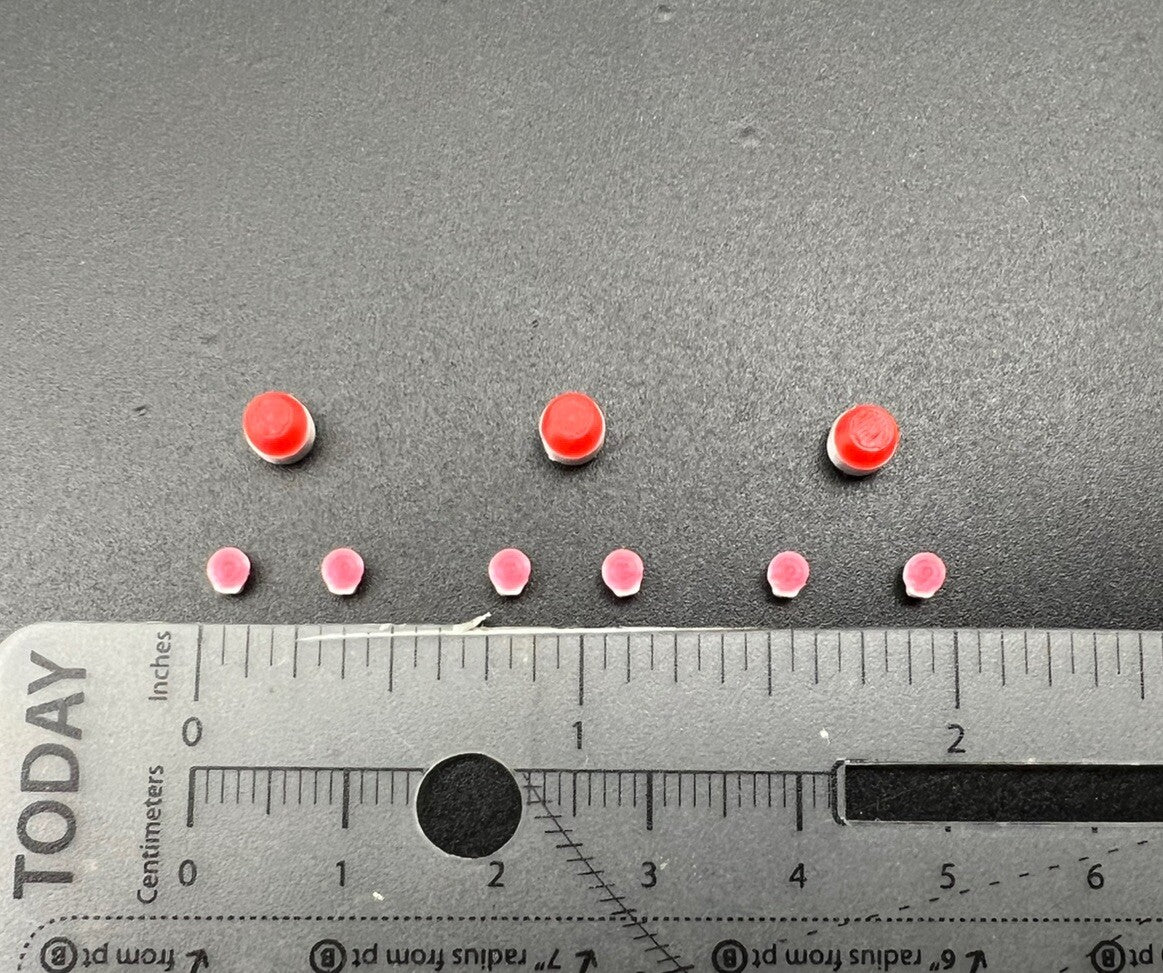 9 Pack 1/64 Pennsylvania State Police Beacon Brake Light Kits PSP Greenlight6