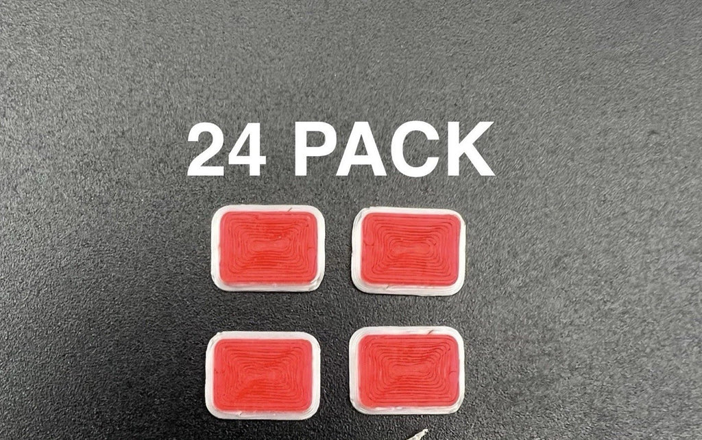 24 Pack 1/50 1/43 Red Whelen 900 Ambulance Warning Lights EMS Police Fire0