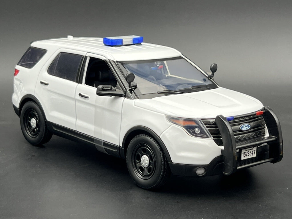 1/18 Mini Whelen Edge Lightbar Blue Red Clear Gray Top Cover Police Sheriff Fire10