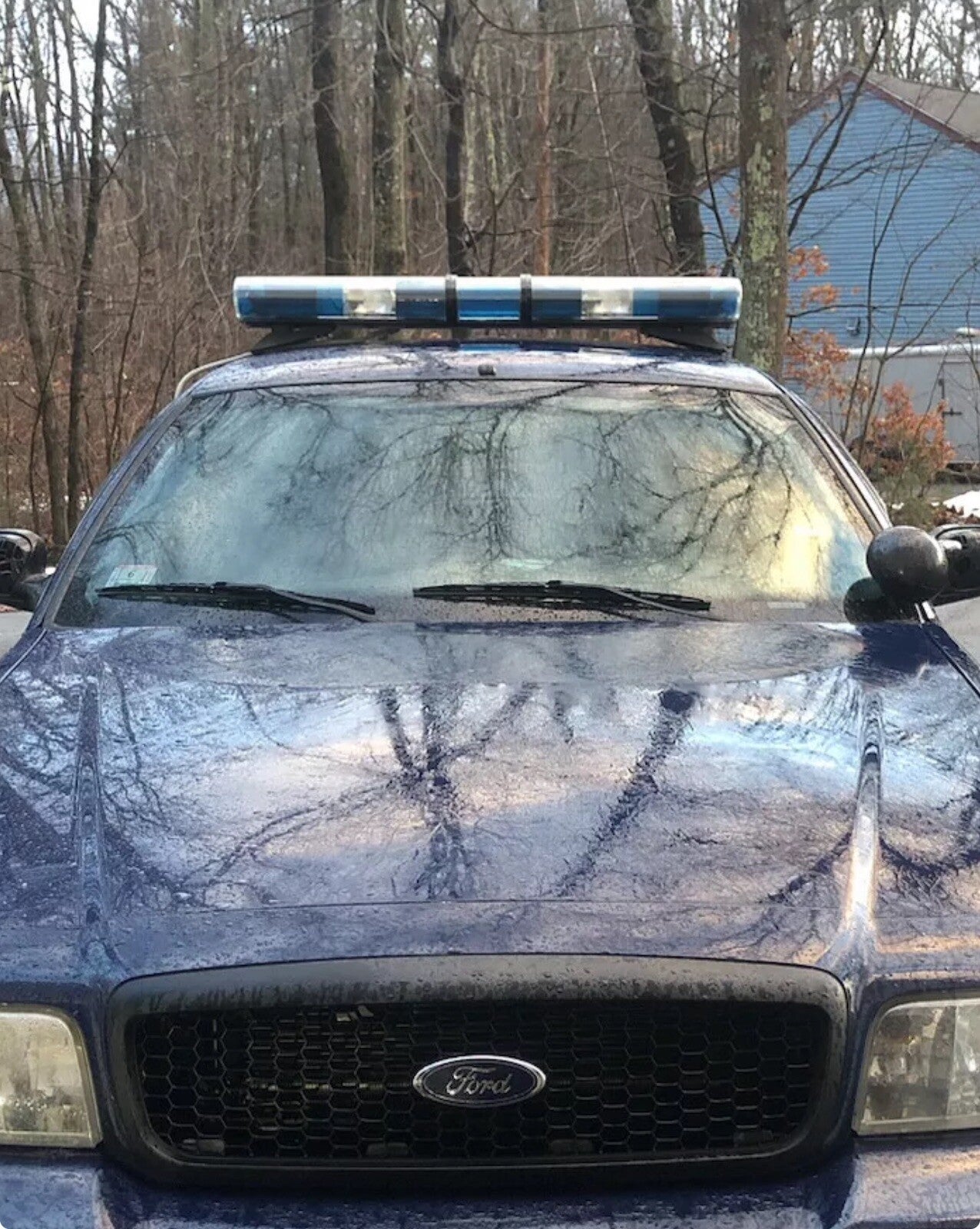 1/18 LED Ready Jetstrobe Jetstream Lightbar Blue Clear State Police Sheriff11
