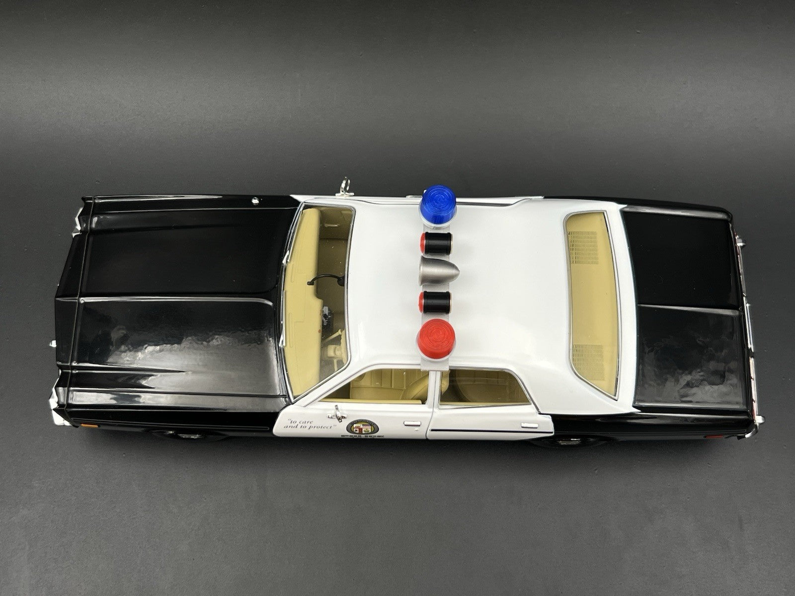 1/18 Blue Red Mars Skybolt Beacon Lightbar Siren Speaker Police Sheriff Fire9