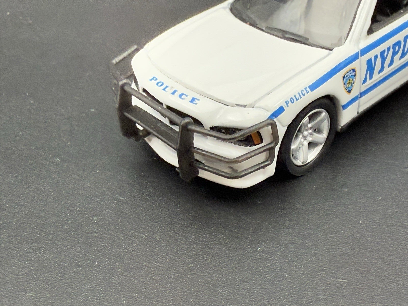 2 PACK 1/64 Go Rhino Wrap Around Push Bumper Pushbar Charger Police Greenlight2