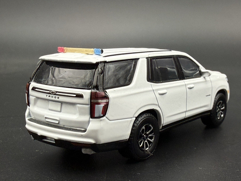 2 Pack 1/64 Scale XL Amber Blue Red Interior Arrow Board Deck Lightbar 6432XLABR5