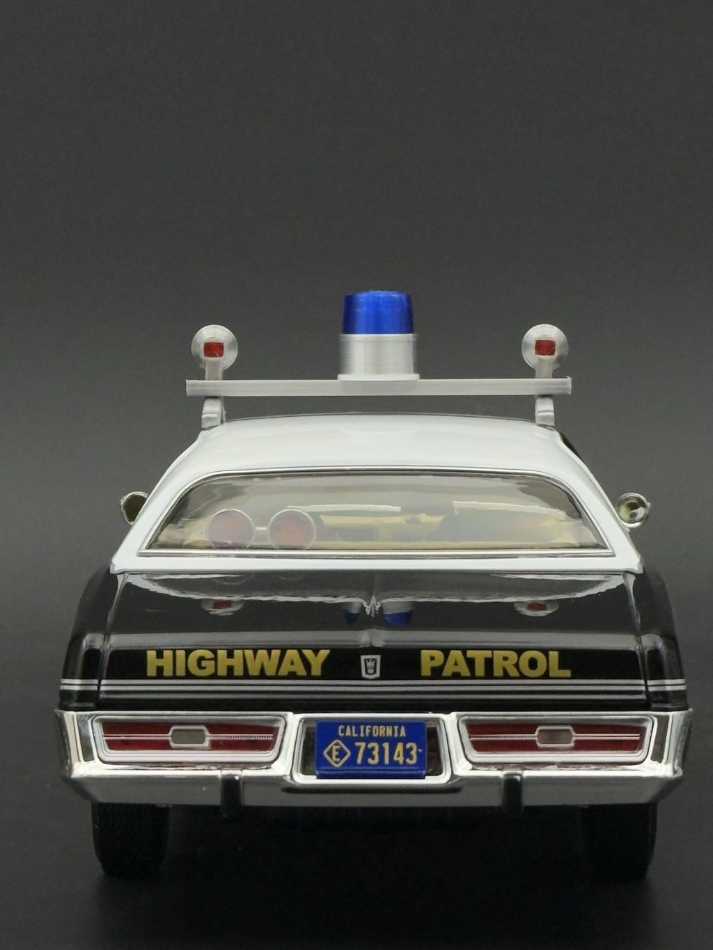 1/18 LED Ready Federal Visibar CJ 184 284 Red Beacon Blue Lollipop Police Light6