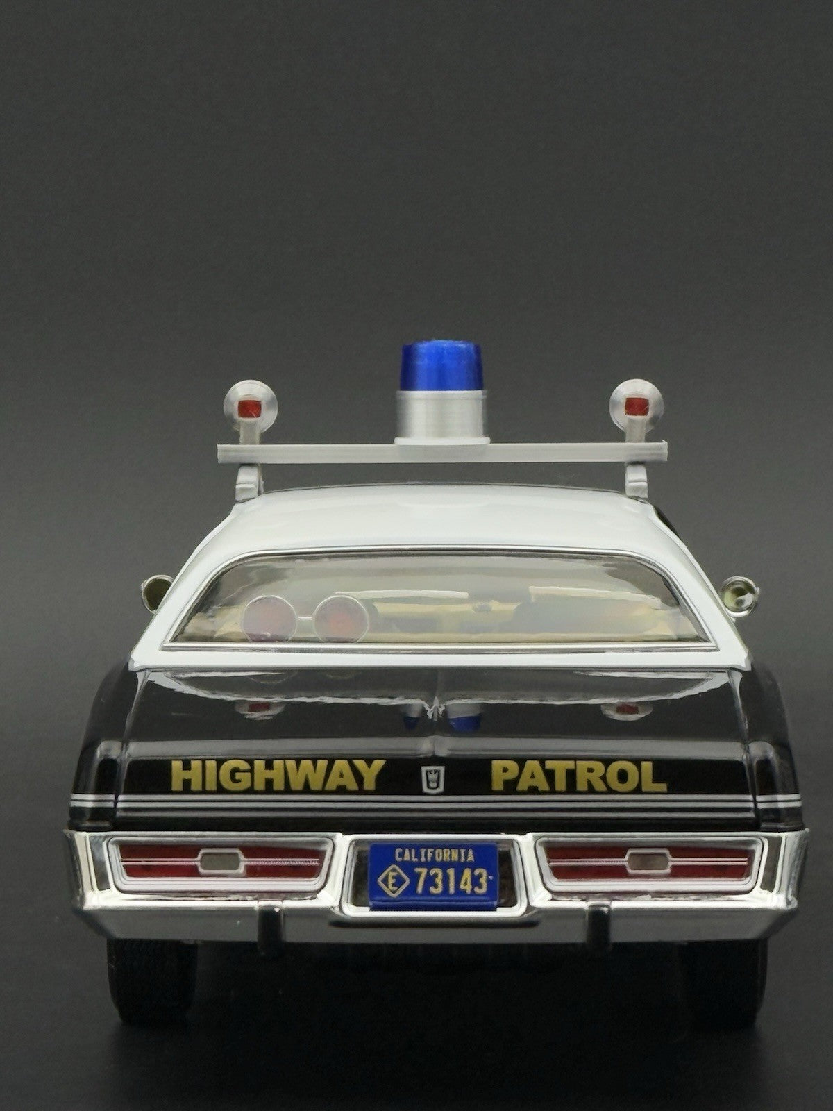 1/18 LED Ready Federal Visibar CJ 184 284 Red Beacon Blue Lollipop Police Light6