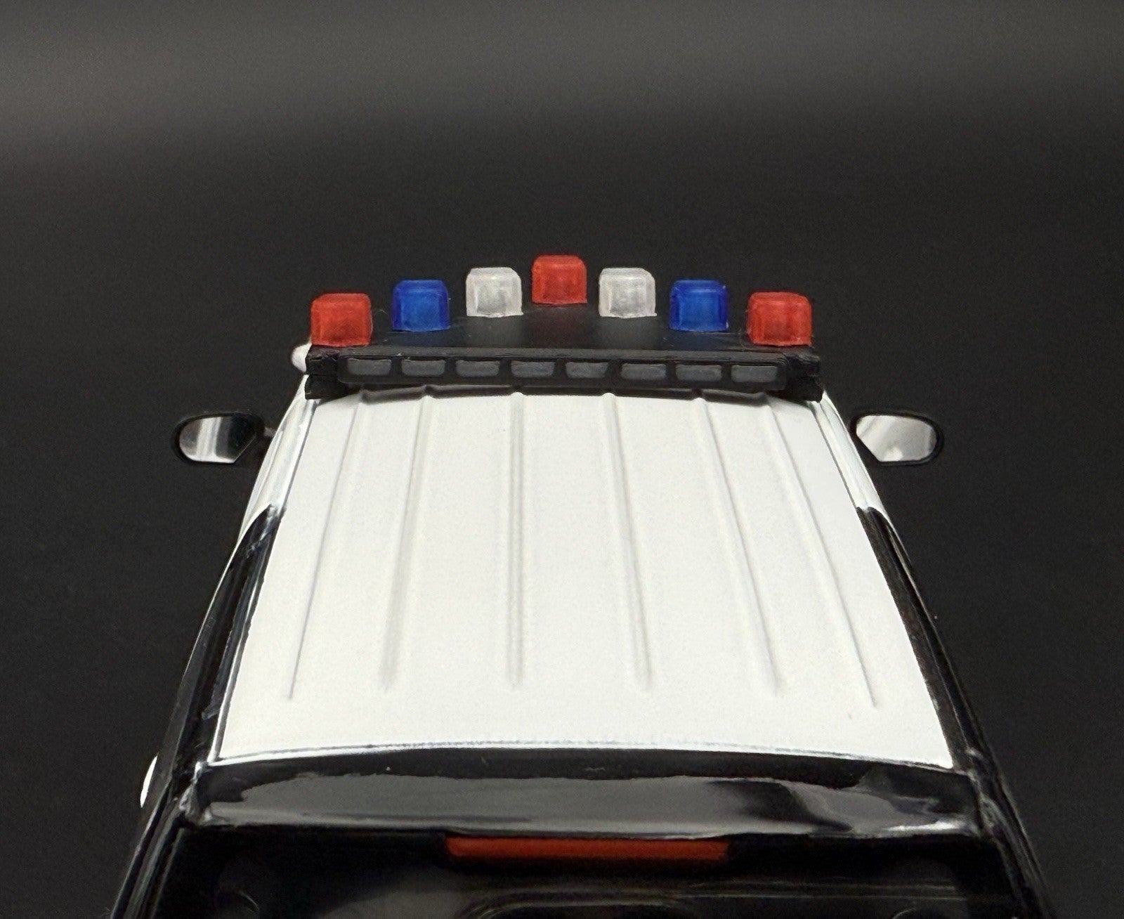 1/24 25 LED Ready CHP PSP Federal Vector Vision Lightbar Police Car 2432 BR313