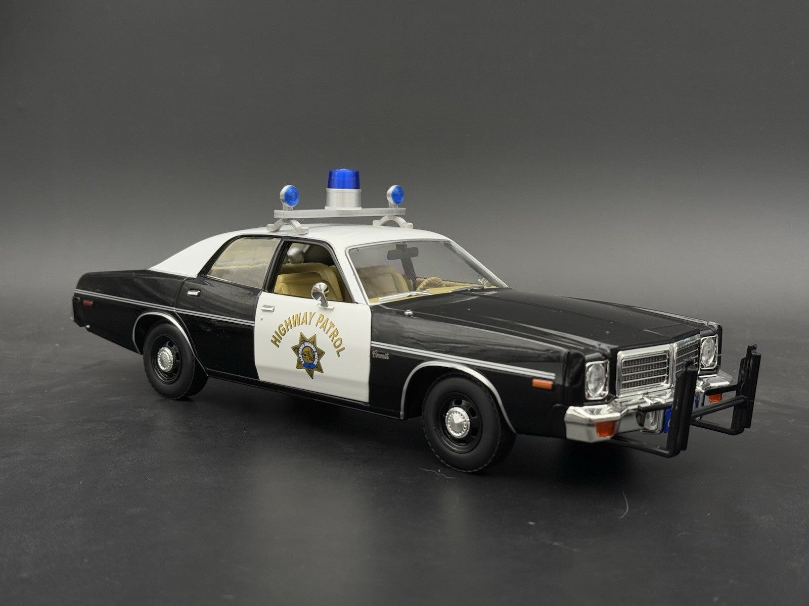 1/18 LED Ready Federal Visibar CJ 184 284 Blue Beacon Blue Lollipop Police Light10