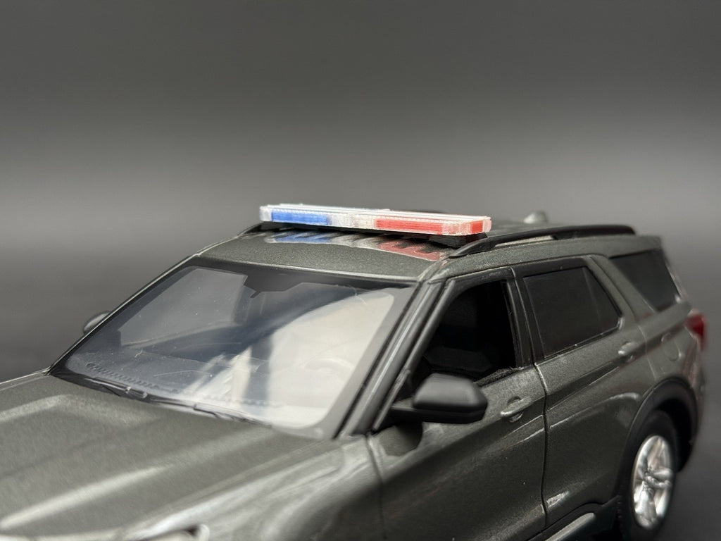 1/24 25 27 LED Ready Whelen Liberty II Blue Red Police Lightbar 2449BR221
