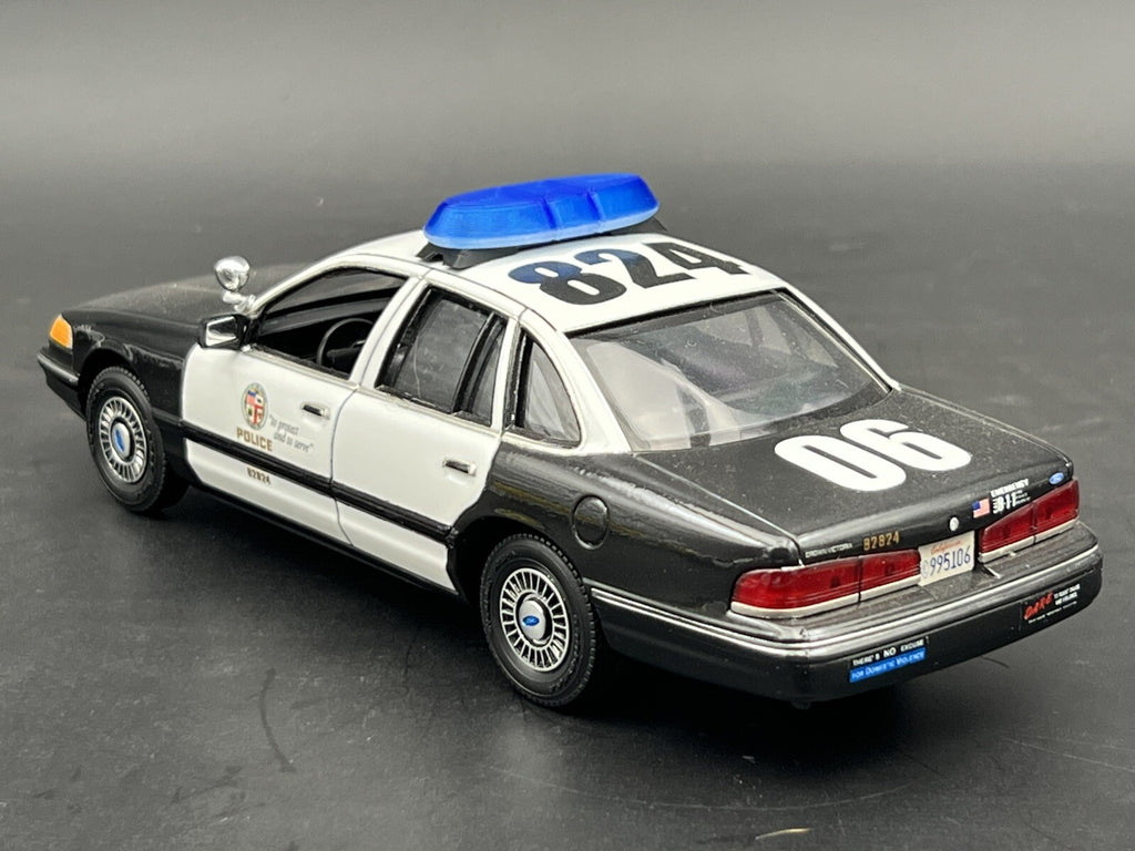 1/24 25 Blue Federal Signal Vista Lightbar Kentucky Mass State Police Sheriff8