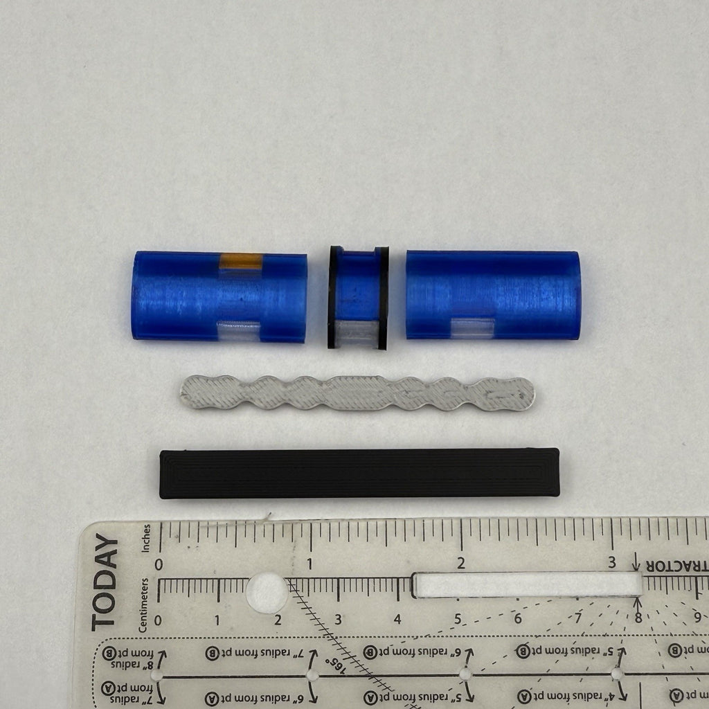 1/18 LED Ready Jetstrobe Jetstream Lightbar Blue Clear Amber Police Sheriff1