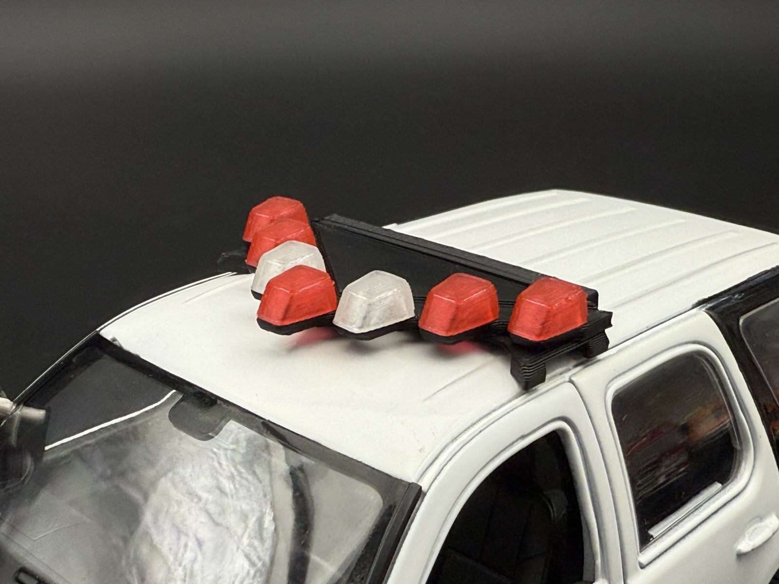 1/24 25 Scale Model LED Ready NYPD Federal Vector Lightbar Police Pre-2008 243216