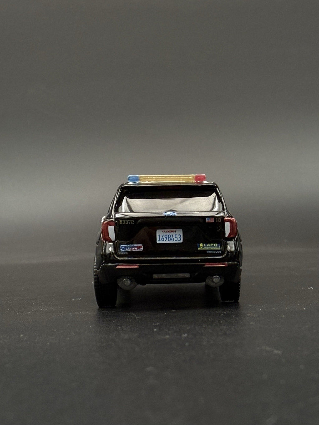 2 Pack 1/64 Scale XL Amber Blue Red Interior Arrow Board Deck Lightbar 6432XLABR7