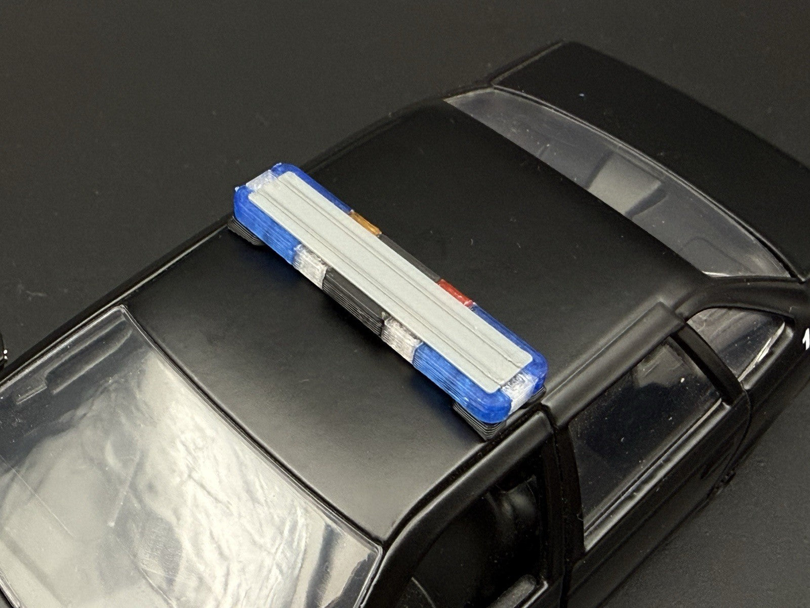 1/24 Short Whelen Edge Blue Lightbar West Virginia State Police WVSP 2408 XS4