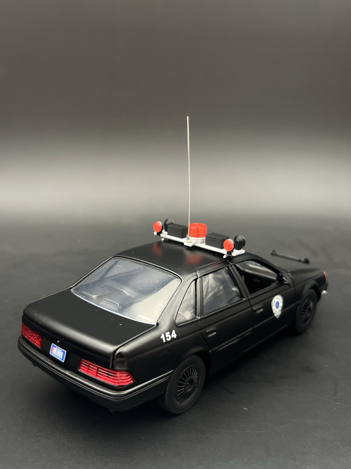 1/24 25 Dominion Lightbar Red Clear Ontario Provincial Police OPP Style Canada11