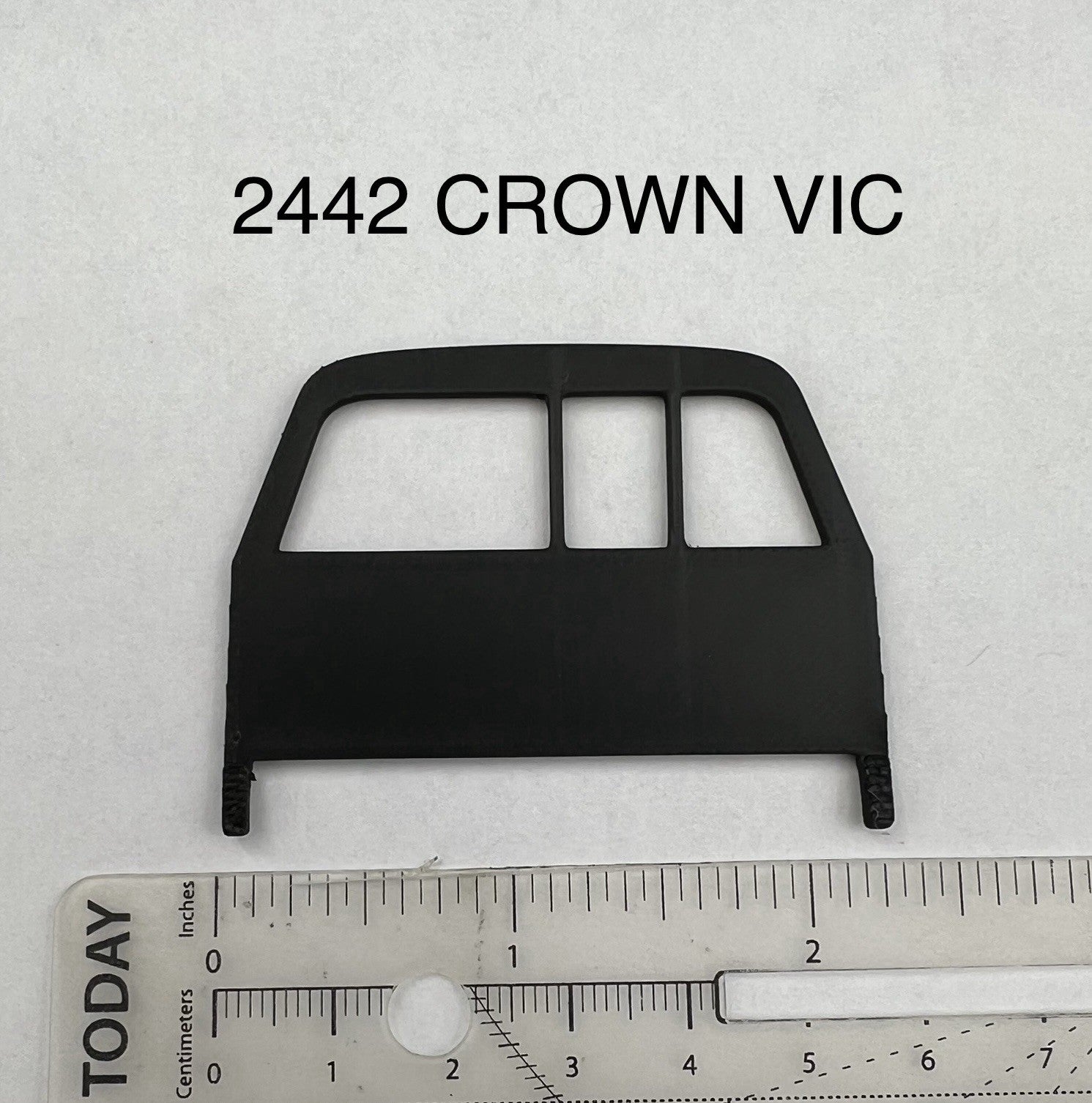 1/24 Prisoner Partition Cage For Ford Crown Victoria Police Sheriff0