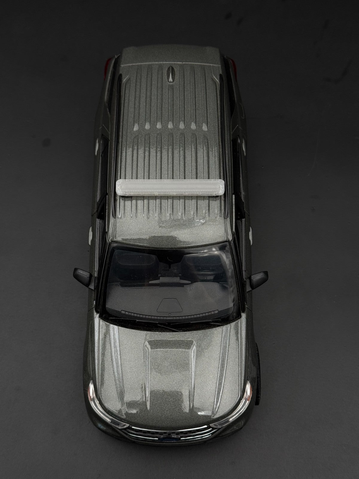 1/24 1/25 Scale Model LED Compatible Clear Narrow Lightbar Police Fire 2472C3