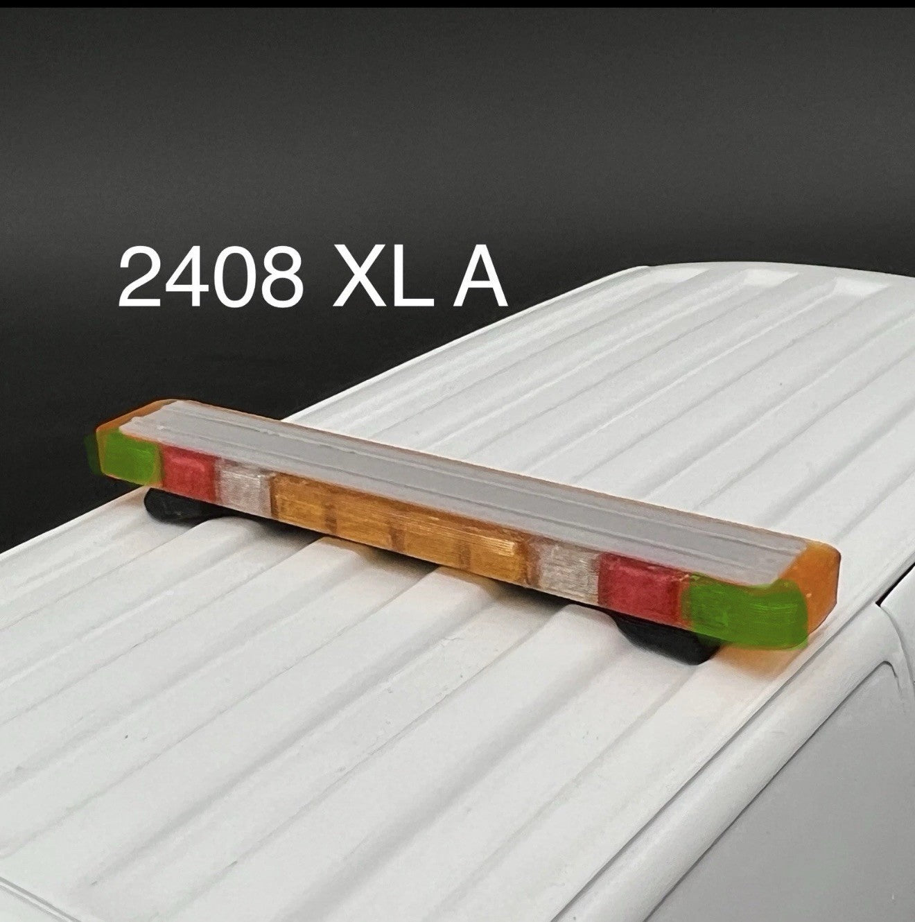 1/24 Scale Model Amber Green Whelen Edge XL Towman Lightbar Tow Truck 2408XLAG0