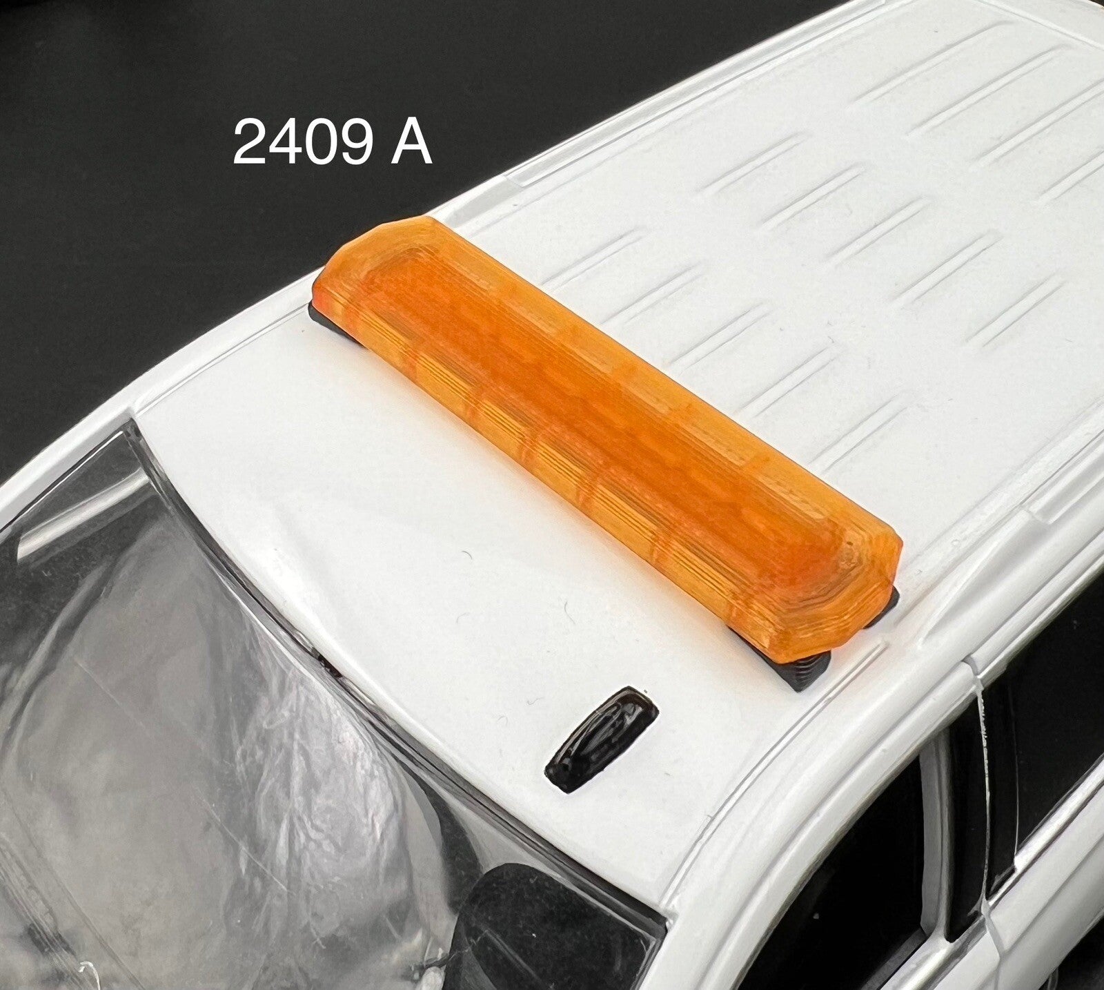1/24 25 27 LED Ready Code 3 2700 Amber Lightbar Park Work Security Tow Truck0