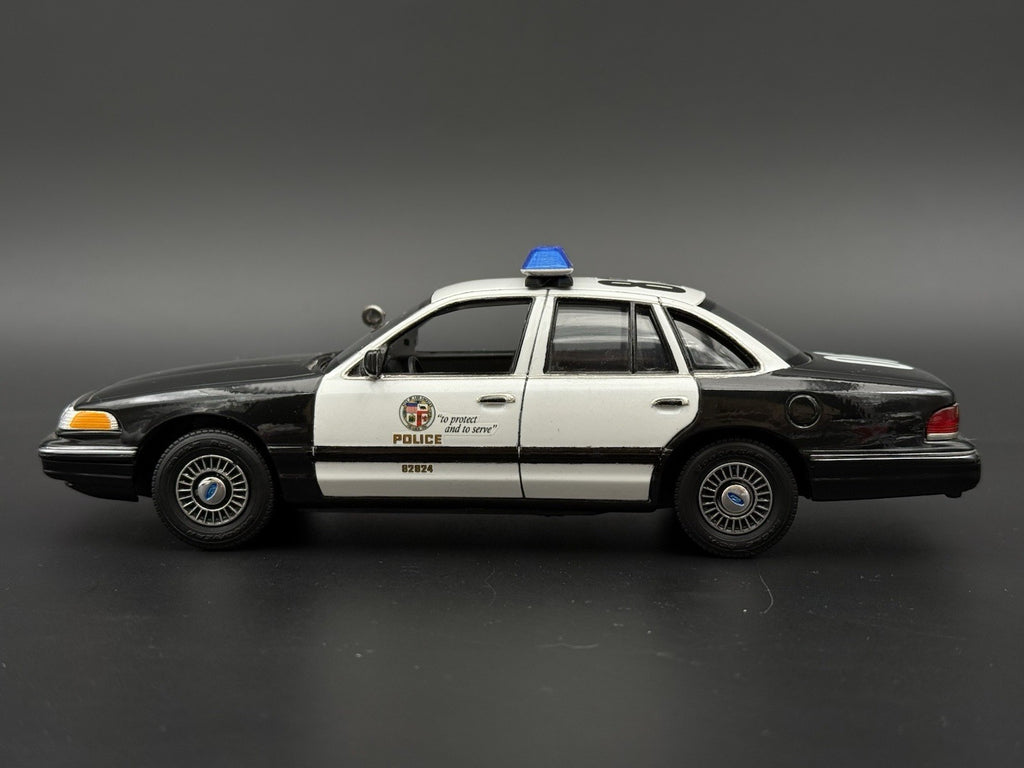 1/24 1/25 Scale Model Blue Clear Code 3 LP6000 Lightbar Police Fire 2411ClearB4