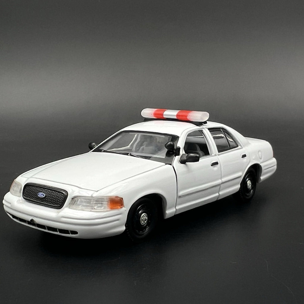 1/43 AeroDynic Lightbar NYPD Style Clear Red Chrome Police New York Sheriff2