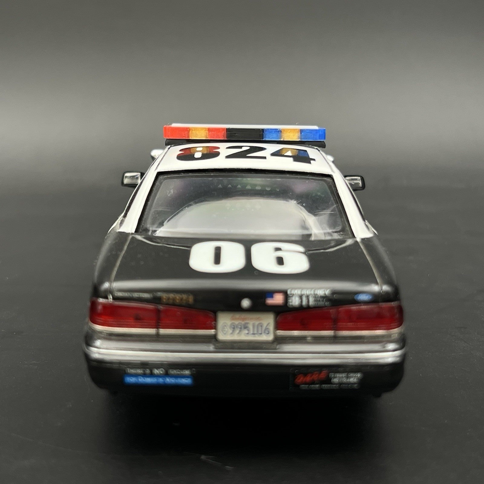 1/24 LED Ready Whelen Edge Lightbar Blue Red Amber Highway Patrol Police Sheriff7