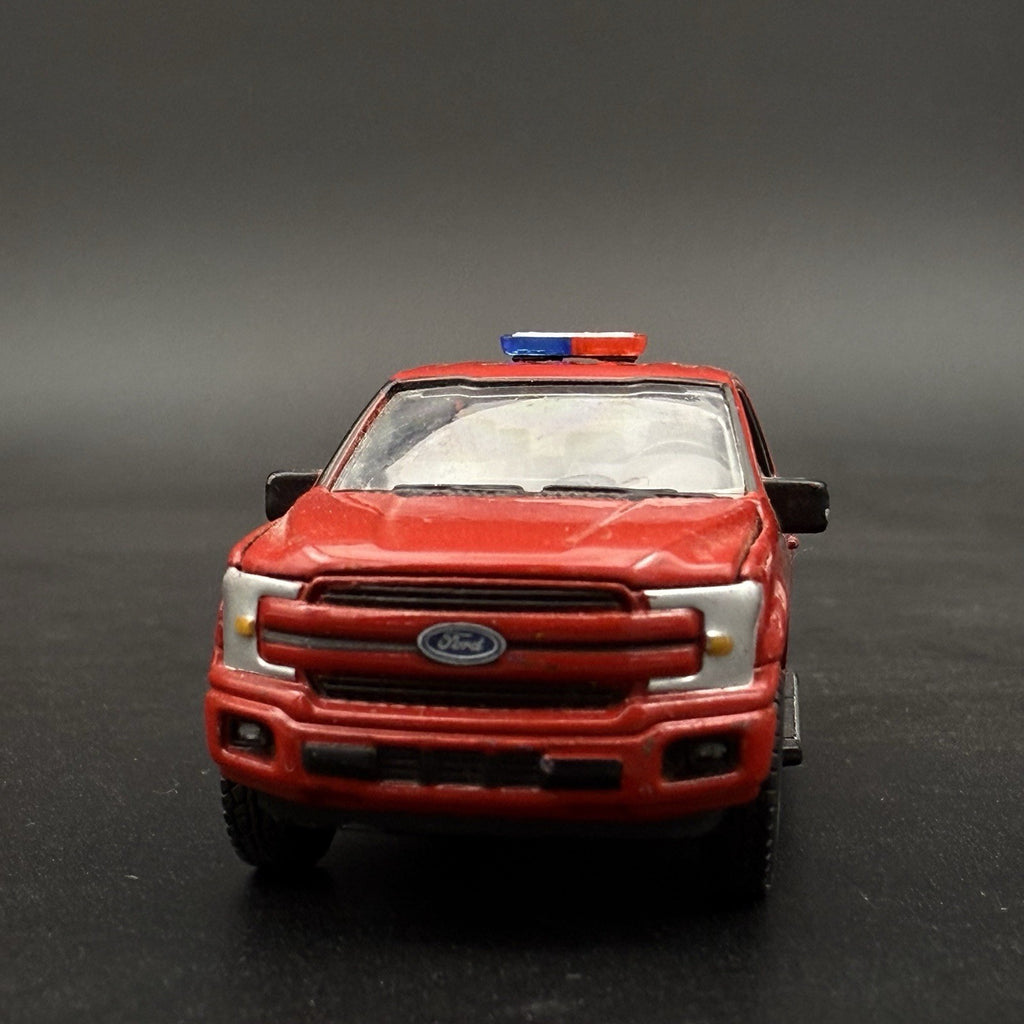 2 Pack 1/64 Mini Whelen Edge Blue Red Lightbar Gray Top Cover Police Fire EMS11