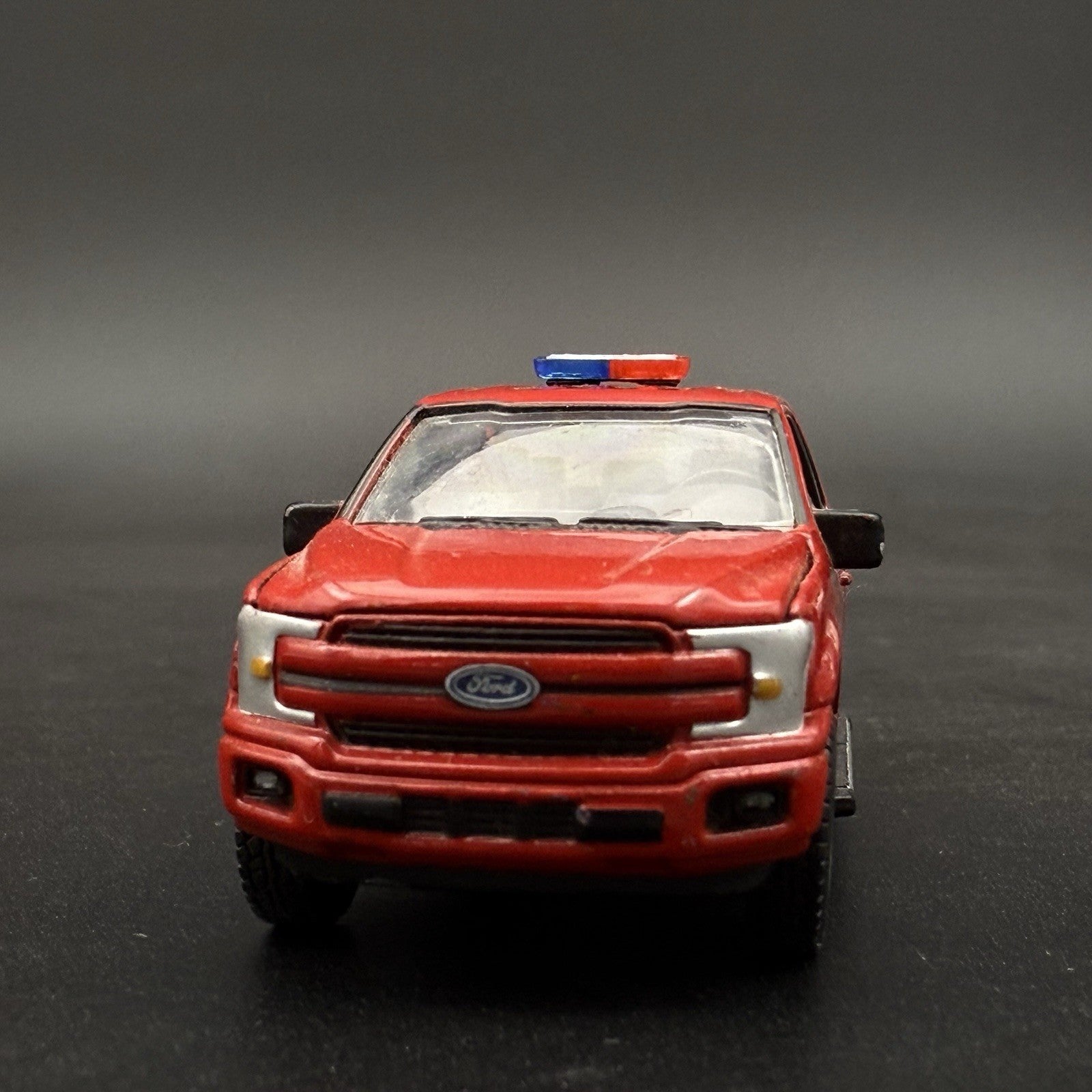 2 Pack 1/64 Mini Whelen Edge Blue Red Lightbar Gray Top Cover Police Fire EMS11