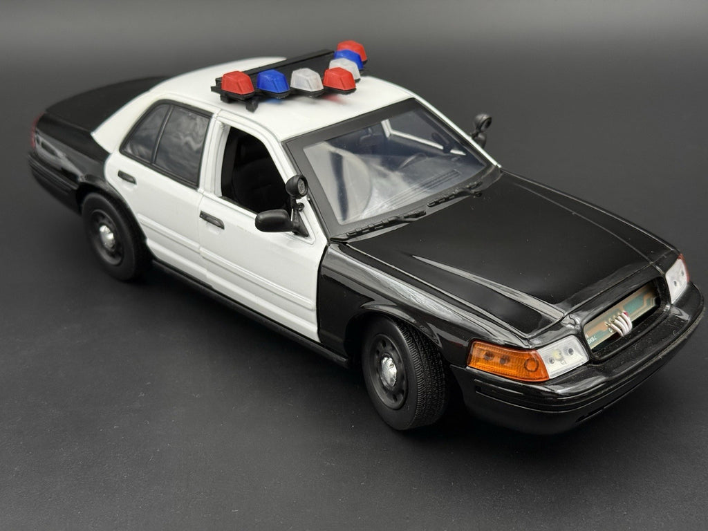 1/18 Scale Model LED Ready CHP PSP Federal Vector Lightbar Police Car 1837 BR37