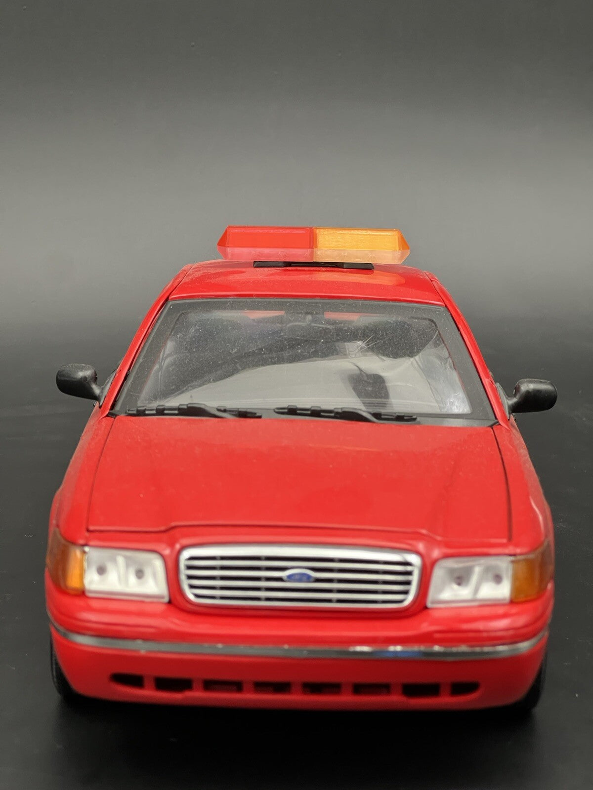 1/18 Scale Blue Half Code 3 MX7000 Lightbar W/ Internal Lens Police Sheriff Fire4