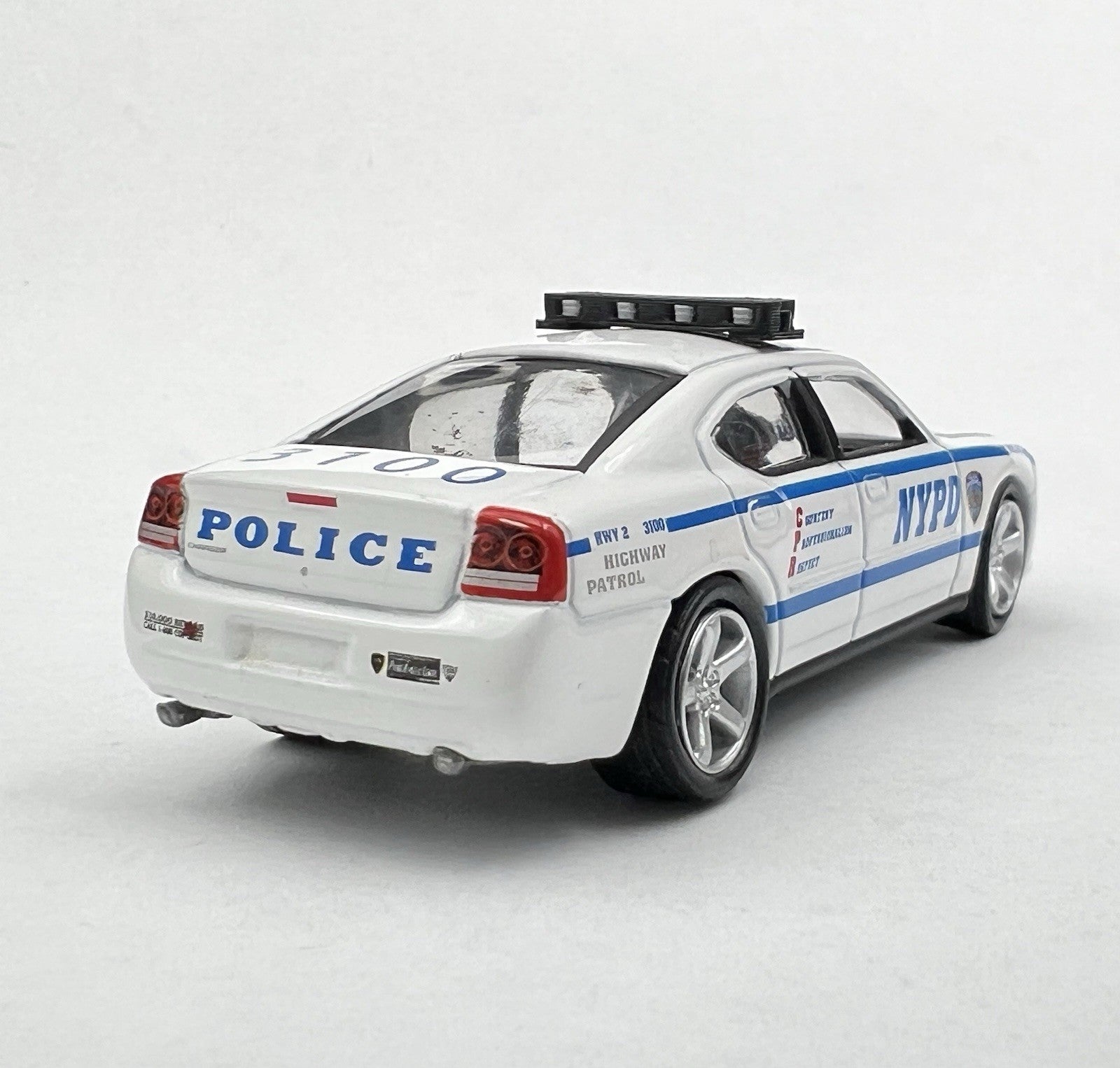 1/64 NYSP (Down) High Riser Lightbar New York State Police Highway Patrol8