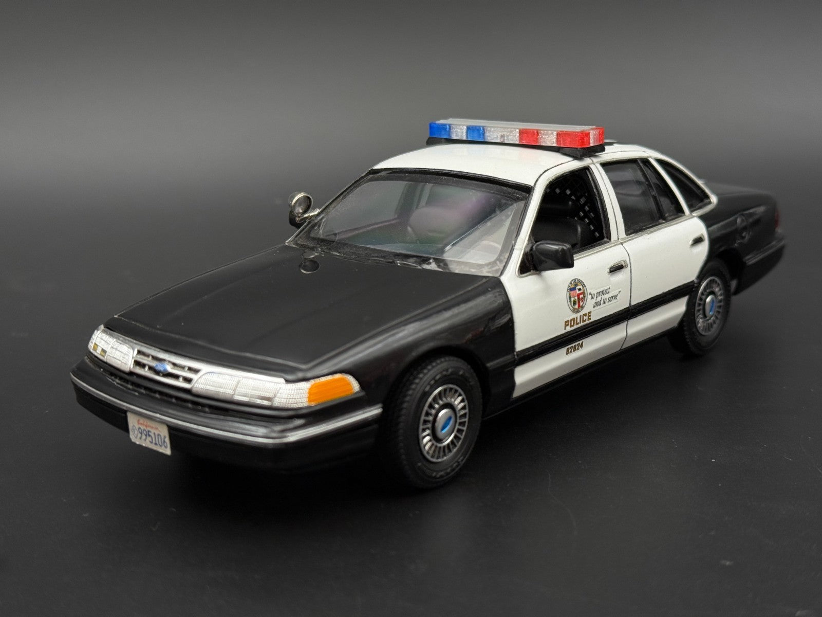 1/24 Scale Model LED Ready Whelen Edge Lightbar Blue Red Amber Police 2408BR59