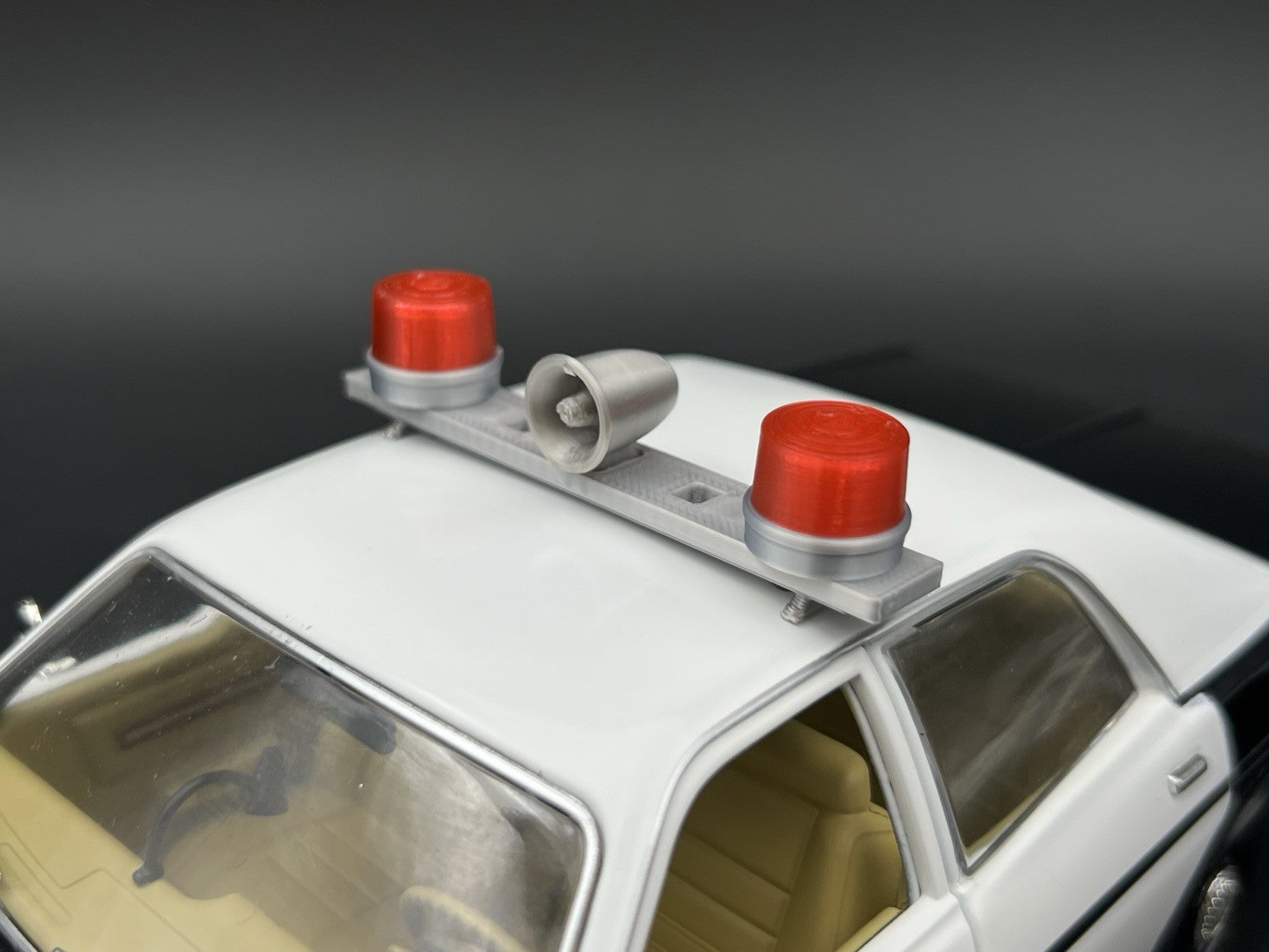 1/18 Red Mars Skybolt Beacon Lightbar Siren Speaker Police Sheriff Fire1
