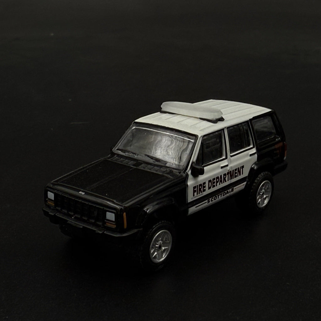 2 Pack 1/64 Federal Signal Arjent Lightbar Greenlight Police Car Sheriff Fire6