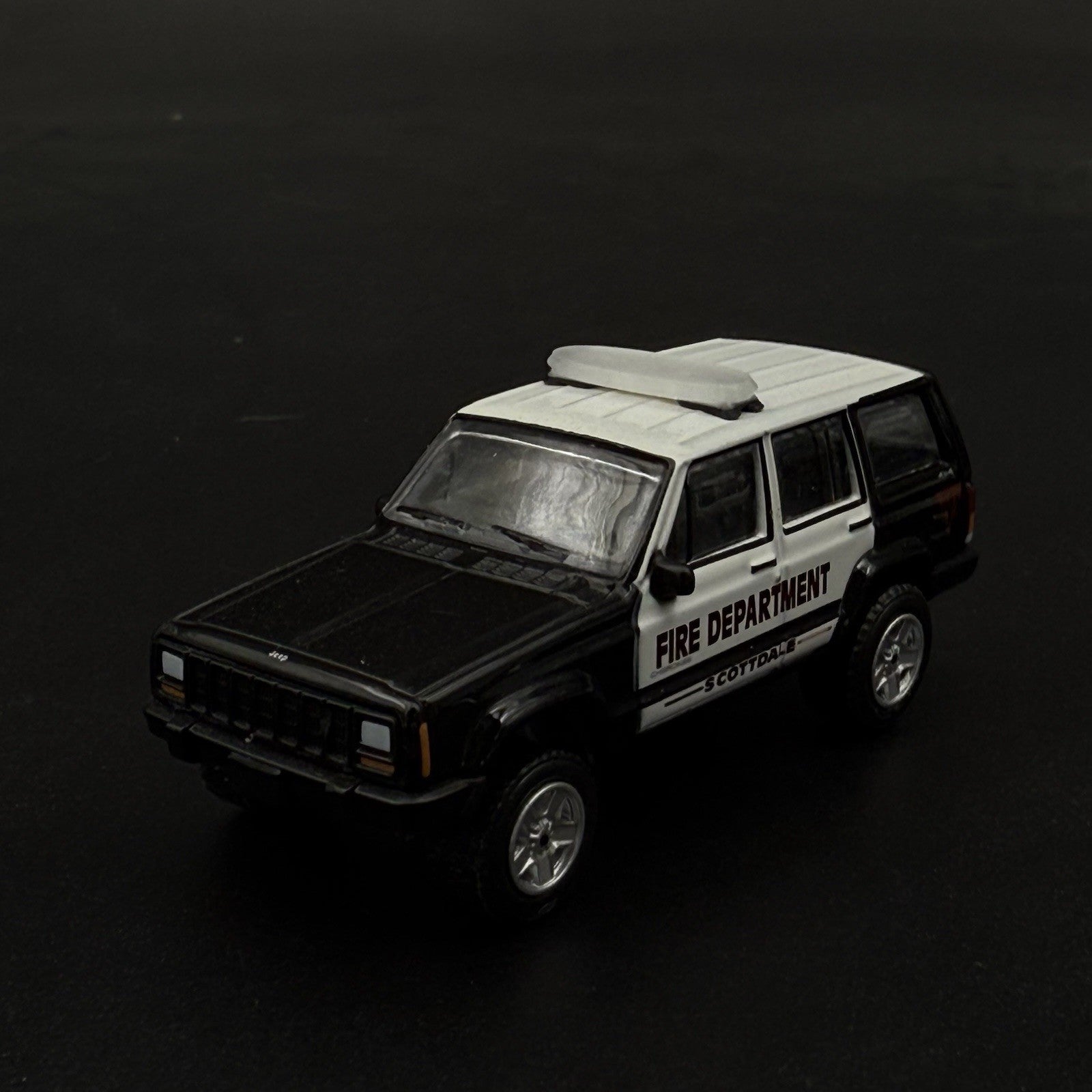 2 Pack 1/64 Federal Signal Arjent Lightbar Greenlight Police Car Sheriff Fire6