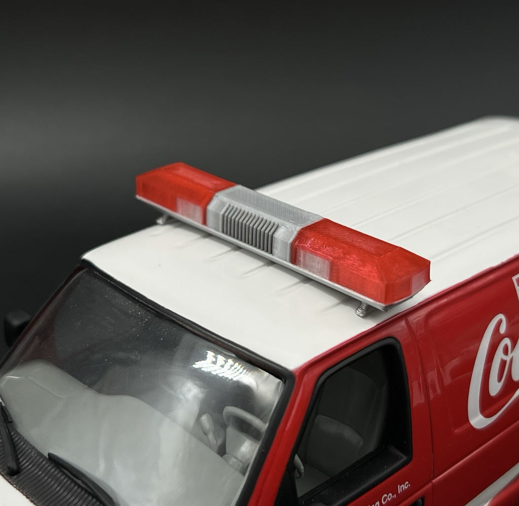 1/24 Red XL Extra Wide Smith Wesson 8780 8880 8980 Lightbar Fire Engine Truck4